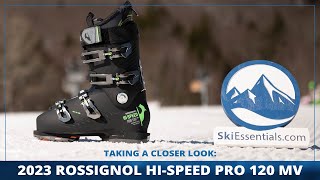 2023 Rossignol HiSpeed Pro 120 MV Ski Boots Short Review with SkiEssentialscom [upl. by Poppas820]