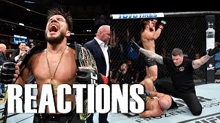 UFC 238  Pros react after Henry Cejudo TKO’s Marlon Moraes  MMA Feed [upl. by Lesak]