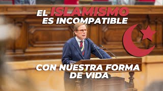 Joan Garriga DENUNCIA alto y claro que el ISLAMISMO es INCOMPATIBLE con nuestra forma de vida [upl. by Abba824]