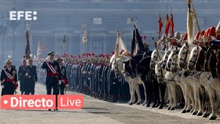 🔴📡 Los Reyes y la Princesa de Asturias presiden la celebración de la Pascua Militar [upl. by Duncan]