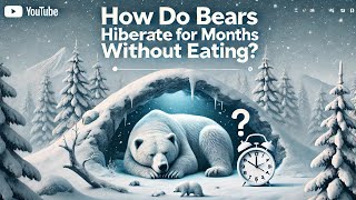 How Do Bears Hibernate For Months Without Eating  Bears Hibernation In Winters [upl. by Eekram254]