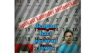 Kalender lengkap dengan hari pasaran jawa tahun 20172018 [upl. by Wira]