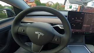 How to Find Odometer on Speedometer Display in Tesla Model Y  2020 – now [upl. by Adlei]