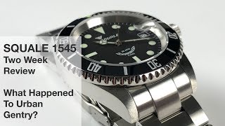 Urban Gentry MIA  Squale 1545 Two Weeks On The Wrist Review [upl. by Warring]