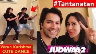 Varun Dhawan Dances with Karisma Kapoor on Tantanatan from Judwaa 2  Salman khan  Karishma Kapoor [upl. by Asilanna]