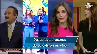 Se les escapan groserías en vivo conductores olvidan que estaban al aire [upl. by Herrmann15]