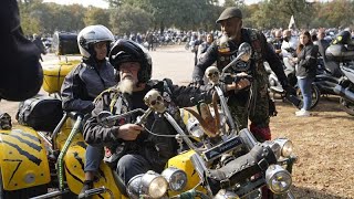 Portugal  des dizaines de milliers de motards rassemblés à Fátima pour faire bénir leur casque [upl. by Northington]