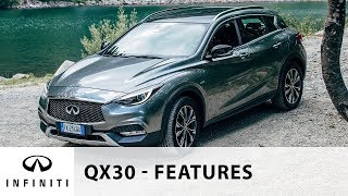 QX30 ADVENTURE  FEATURES [upl. by Phillipe]