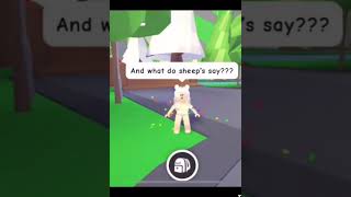 Mom what do cow say meme  adopt me  roblox  unicornakeesha109 [upl. by Ader189]