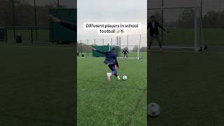 DIFFERENT PLAYERS IN SCHOOL FOOTBALL…📝⚽️ [upl. by Deach]