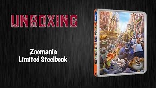 Zoomania Limited Steelbook Unboxing [upl. by Micaela]