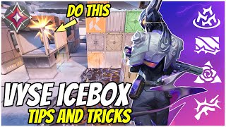 Vyse Icebox Lineups and Setups  Tips and Tricks Valorant [upl. by Anrak772]