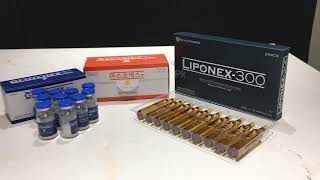 NEXUS Pharma Whitening Injection  Liponex  Glutanex  Asconex Inj  10 Sessions  100 Original [upl. by Eneluqcaj]