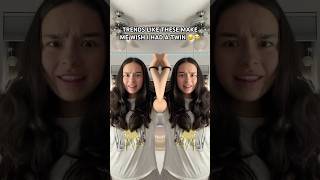 Do you have a twin 👀🤷🏻‍♀️😆 fypシ゚ funny skit twins filter relatable trend shorts viral [upl. by Milli308]