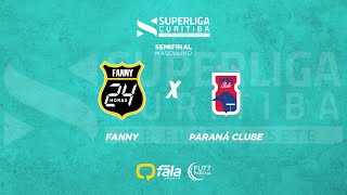 M FANNY 24h x PARANÁ CLUBE  SUPERLIGA CURITIBA DE FUTEBOL 7  SEMIFINAL [upl. by Saffian]