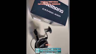 Shimano catana fishing reel catalogue 9985745044 call 9201800829 7208659249 [upl. by Aihsram]