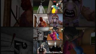 Jumpscare Battle Slendrina Horror Clown Head Horse WitchCry Granny Is Slendrina Scary Teacher [upl. by Gherlein]