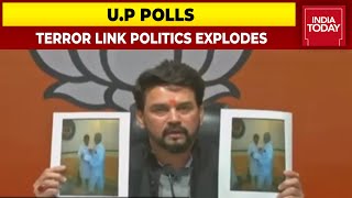 UP Polls BJP Claims Ahmedabad Blast Convict Linked To SP  Assembly Elections [upl. by Ferris]