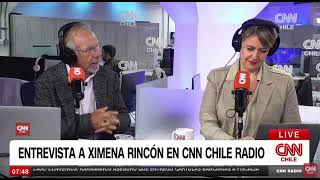 Entrevista CNN Radio 0711 Ximena Rincón [upl. by Negam]