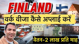 फ़िनलैंड 🇫🇮 का workingvisa कैसे अप्लाई करें  how to apply working visa in Finland  jobs finland [upl. by Tomasz]