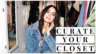 HOW TO CURATE YOUR CLOSET  Rediscover  Refresh your wardrobe [upl. by Gunther]