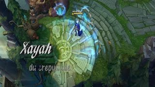 Skin Xayah du crépuscule  League of legends FR [upl. by Ferdie]