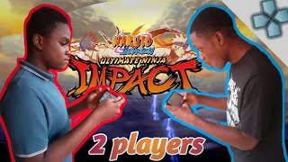 Naruto Impact  Comment jouer avec des amis  how to play 2player Naruto on Android PPSSPP [upl. by Maurilia]