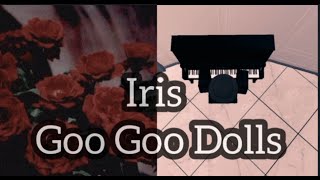 Iris  Goo Goo Dolls  Roblox Piano cover sheets [upl. by Anma]