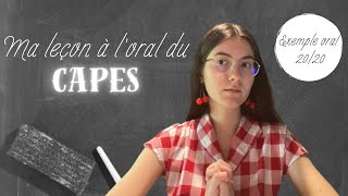 Ma leçon à l’oral du CAPES lettres modernes option latin [upl. by Aramat]