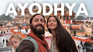 Foreigners Visit AYODHYA 🇮🇳 Exploring Indias New Ram Mandir Hanuman Temple amp More [upl. by Eldwun]