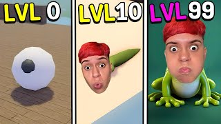 SAPO POR 1 DIA CICLO DE VIDA DE UM SAPO NO ROBLOX 🐸 [upl. by Nessah]