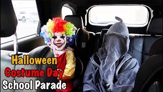 SCHOOL HALLOWEEN PARADE SPIRIT WEEK October 31 2017 [upl. by Eatnahc]