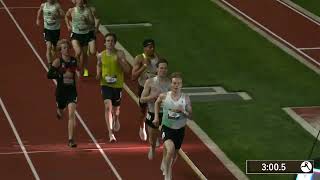 Johnny Gregorek Wins Thrilling Oregon Relays Mile [upl. by Herm]