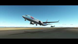 Is it possible to takeoff a Boeing 737 MAX with only 60 thrust KSFO [upl. by Kus]