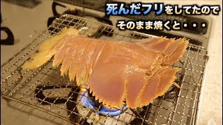 究極の味！！死んだフリをしたエビをそのまま焼いたら驚きの行動に。。。 [upl. by Lieno910]