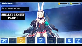 Azur Lane Crosswave Part 1 No Commentary [upl. by Sheedy590]