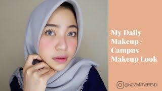 Tutorial my daily makeup  Novianty Effendi [upl. by Iarised]