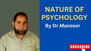 Nature Of Psychology ll Nature Of Psychology In Hindi [upl. by Essilec]