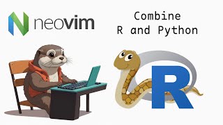 Using R and Python together in Quarto and Neovim [upl. by Euginom]