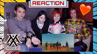 MONSTA X 몬스타엑스 Rush Hour MV  REACTION [upl. by Vey]