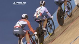 Cycling Track Womens Keirin Second Round Full Replay  London 2012 Olympic Games [upl. by Adelind]