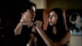 3x08 Damon and Elena training scene  Ordinary People  Vampire Diaries [upl. by Bryna588]