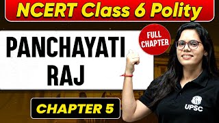 Panchayati Raj FULL CHAPTER  Class 6 Polity Chapter 5  UPSC Preparation for Beginners 🚀 [upl. by Hendon]