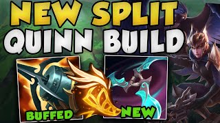 NEW BROKEN QUINN BUILD FOR SEASON 14 SPLIT 2 CRAZY ITEM CHANGES [upl. by Aipotu]