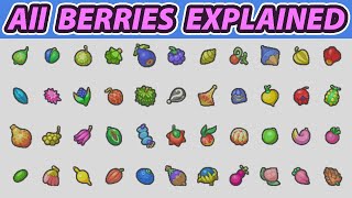 All BERRIES in Pokemon Explained in Hindi [upl. by Ynej512]