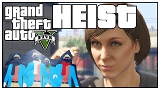 GTA 5 Heist  The Humane Labs Raid  Part 1 [upl. by Airod]