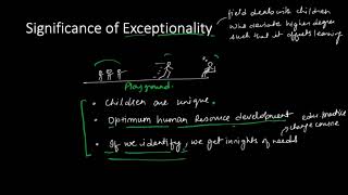 Significance of Exceptionality [upl. by Temme]