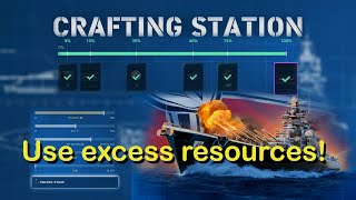 Crafting Station  November 2024  World of Warships Legends [upl. by Ashil]