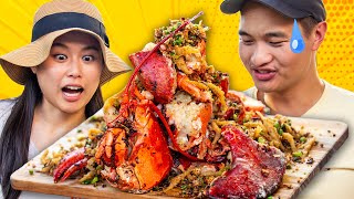 MASSIVE Fried Chinese Lobster Mountain at Home [upl. by Robinia]