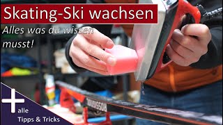 Skating Ski wachsen  Alles was du wissen musst [upl. by Divadnahtanoj850]